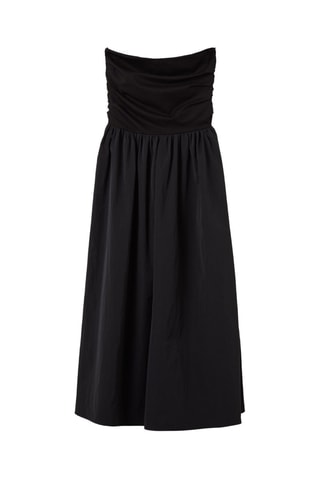 Vestido bustier - Negro