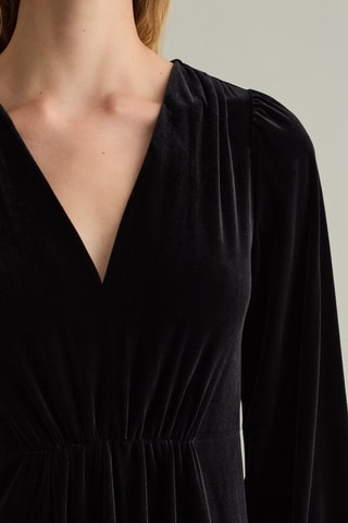 Vestido largo - Negro