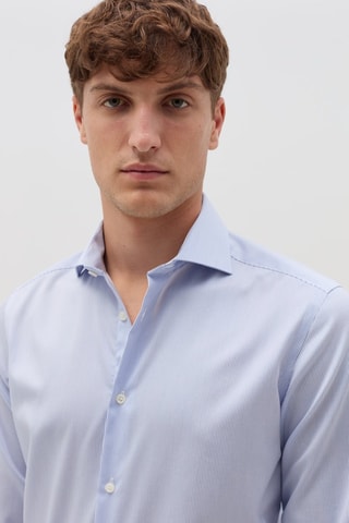 Camisa - Azul claro y blanco