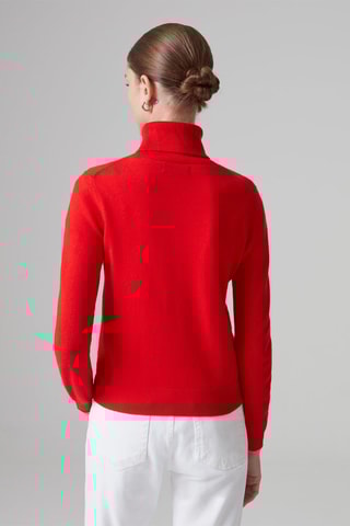 Jersey fino de lana - Rojo