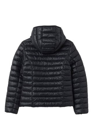 Anorak con capucha - Negro