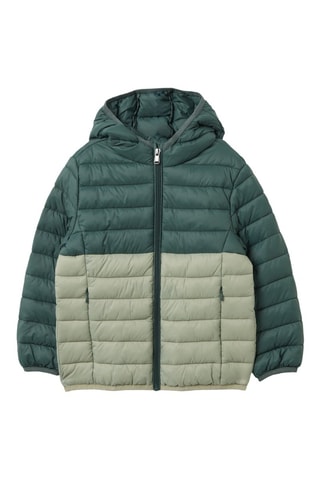 Anorak con capucha - Verde