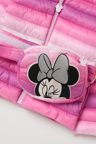 Anorak con capucha Minnie Disney - Rosa