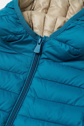 Anorak con capucha - Azul petróleo