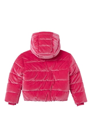 Anorak con capucha - Fucsia