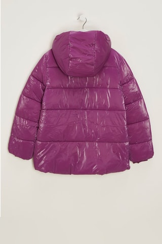 Anorak con capucha - Violeta