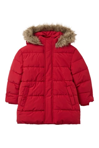 Anorak con capucha - Rojo