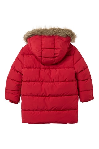 Anorak con capucha - Rojo