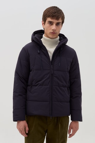 Anorak con capucha - Azul marino