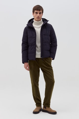 Anorak con capucha - Azul marino