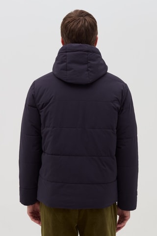 Anorak con capucha - Azul marino