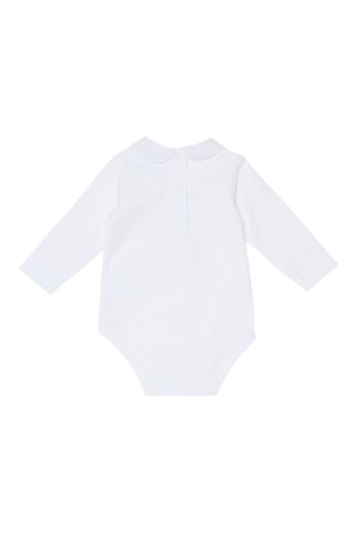 Body de algodón orgánico - Blanco