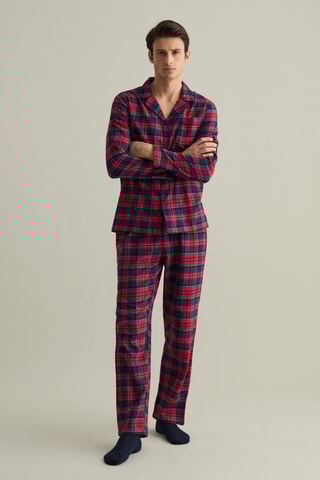 Pijama - Rojo y azul marino