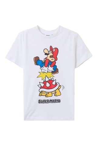 Camiseta Mario Super Mario - Blanco