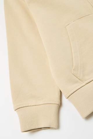 Sudadera de algodón orgánico - Beige