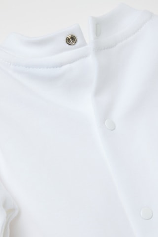 Camiseta y peto - Crudo y gris claro jaspeado