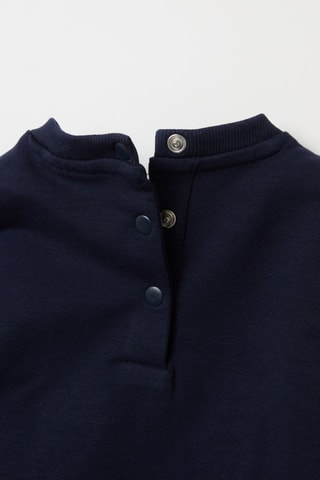 Sudadera y pantalón - Azul marino y rojo