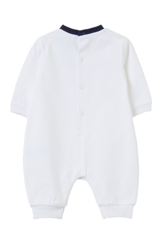 Mono de algodón orgánico - Blanco