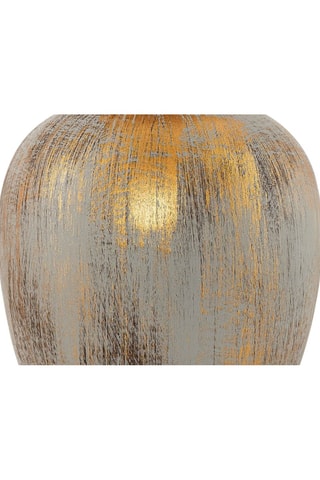 Lampe à poser -  Crème et doré - 60 W