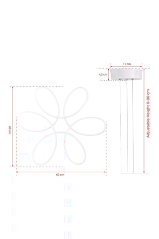 Lámpara de techo LED - Blanco - 60-80 W