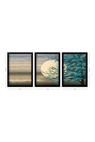 Triptyque -  35 x 45 cm