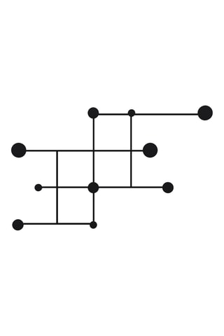 Porte-manteau -  Noir - 112 x 64 x 10 cm