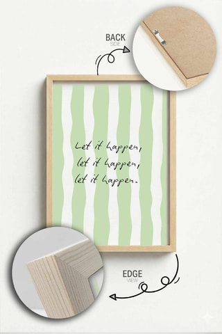 Tableau en bois - 33 x 48 cm