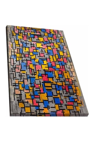 Cuadro «Composición 1916» - Piet Mondrian - 45 x 70 cm - Reproducción