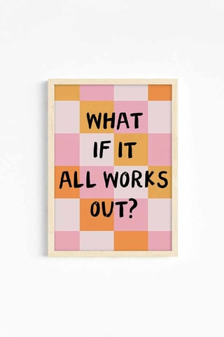 Tableau en bois - 33 x 48 cm