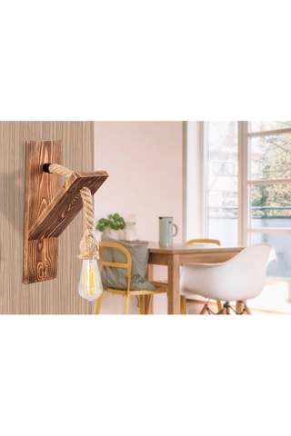 Aplique mural Erebos - Natural - 100 W