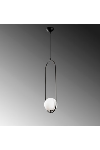 Suspension Mudoni - Noir et blanc - 100 W