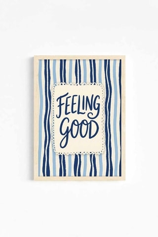 Tableau en bois massif -  33 x 48 cm