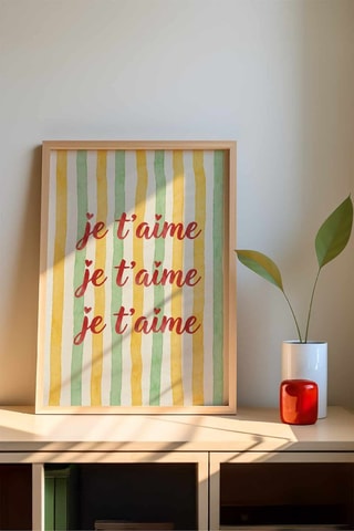 Tableau en bois - 33 x 48 cm