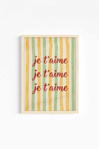 Tableau en bois - 33 x 48 cm