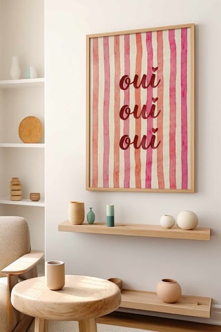 Tableau en bois - 33 x 48 cm