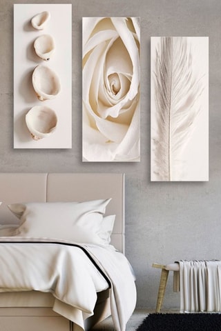 3 tableaux - 20 x 50 cm