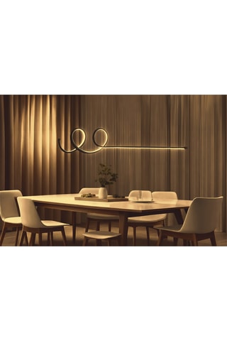 Lampadario LED - Nero - 24-36 W