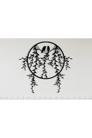 Décoration murale Sirayet - Noir - 45 x 44 cm