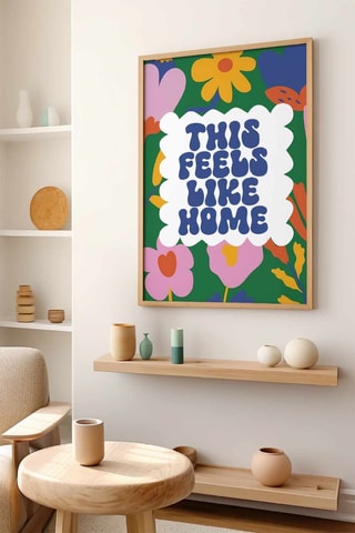 Tableau en bois massif - 33 x 48 cm