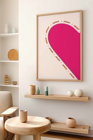 Tableau en bois massif - 33 x 48 cm