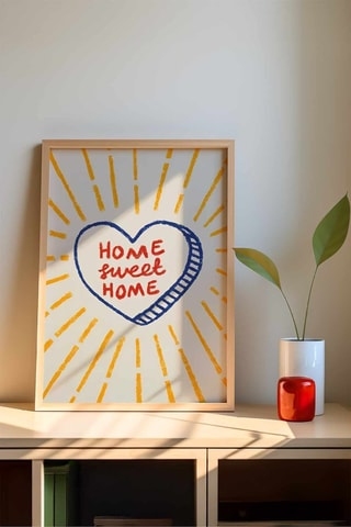 Tableau en bois massif - 33 x 48 cm