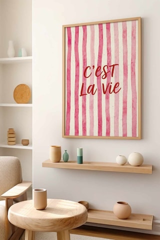 Tableau en bois massif - 33 x 48 cm