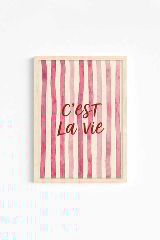 Tableau en bois massif - 33 x 48 cm