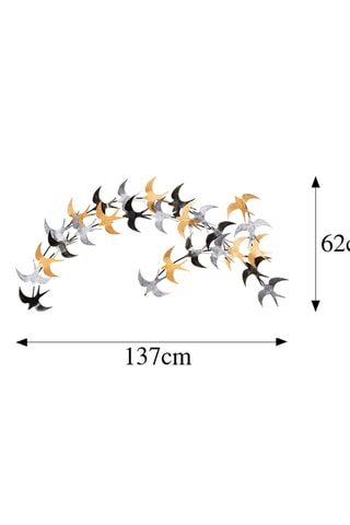 Décoration murale - 137 x 62 cm - Multicolore