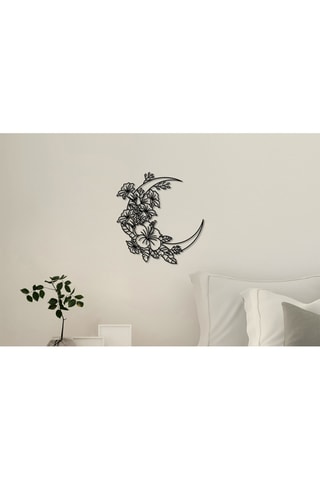 Décoration murale - 50 x 47 cm - Noir