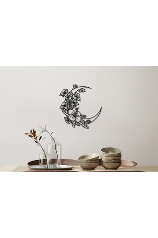 Décoration murale - 50 x 47 cm - Noir