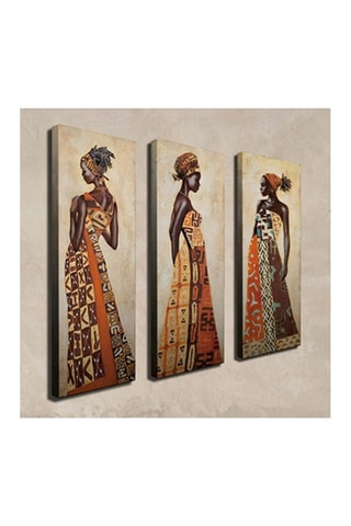 3 tableaux - 20 x 70 cm