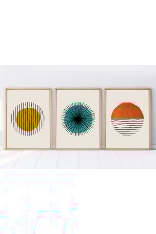 3 tableaux Ursule2 - 70 x 50 cm