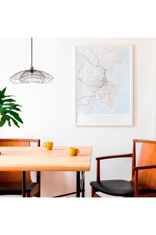 Lámpara de techo Farac - Dorado - 60 W