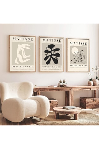 3 tableaux - Matisse - 50 x 70 cm